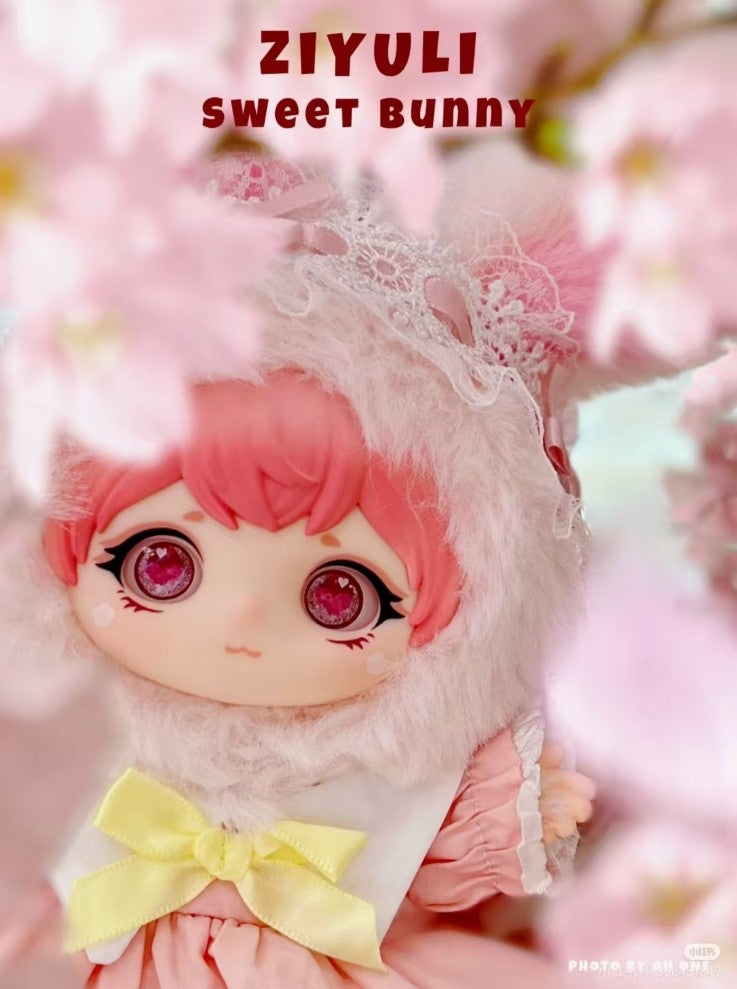 Ziyuli Lolita Sweet Bunny Secret Garden Tea Party 7.4In Pendant Action Figure