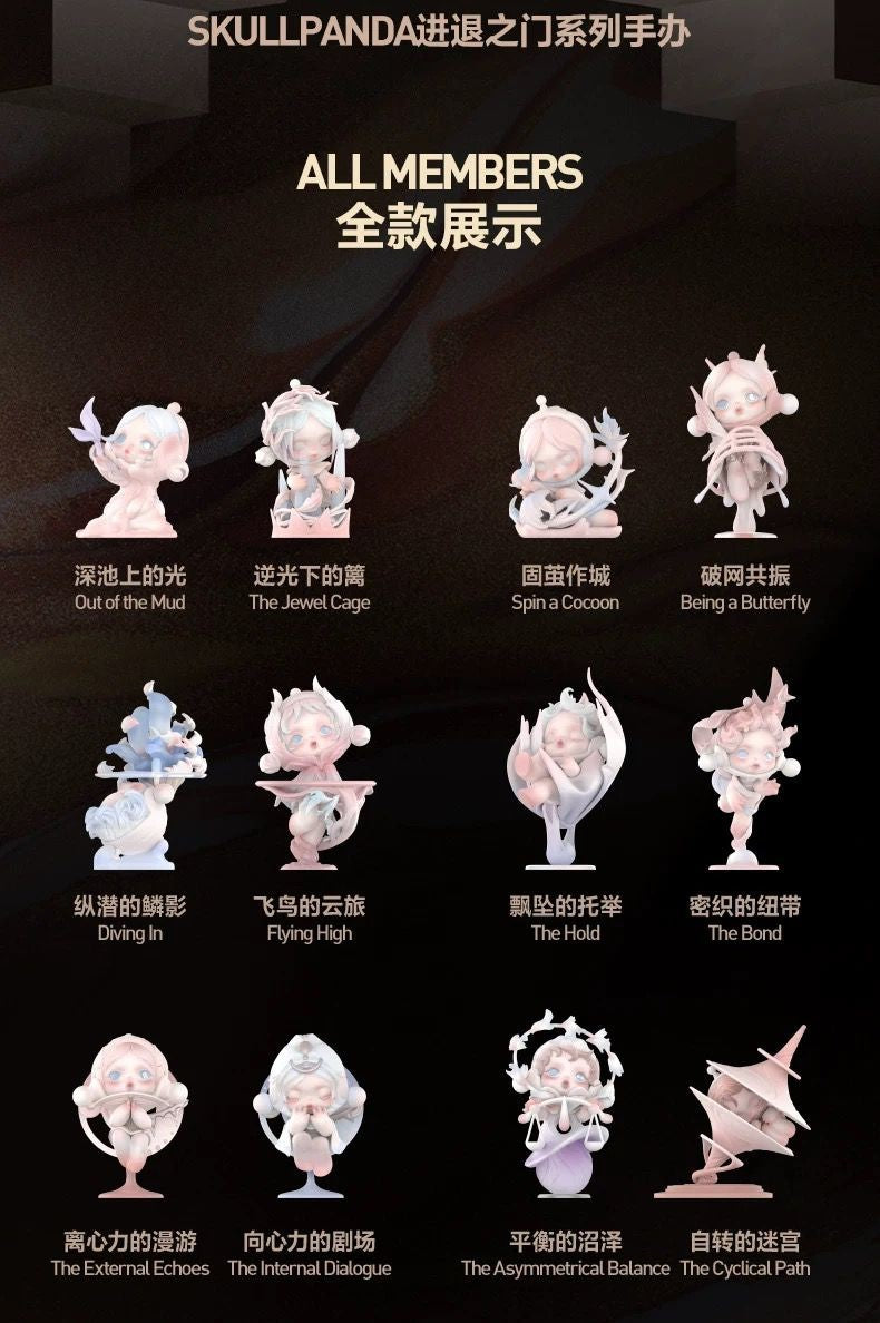Authentic SKULLPANDA The Paradox Series Blind box Confirmed Figures Toy New Doll