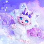 6Pcs  Mayteree Dumia Fantasy Creature Series 7In Vinyl Plush Dolls Action Figure