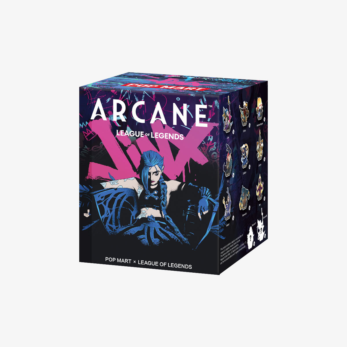 POP MART League of Legends: Arcane Series Figures 4.72-5.51inches Authentic