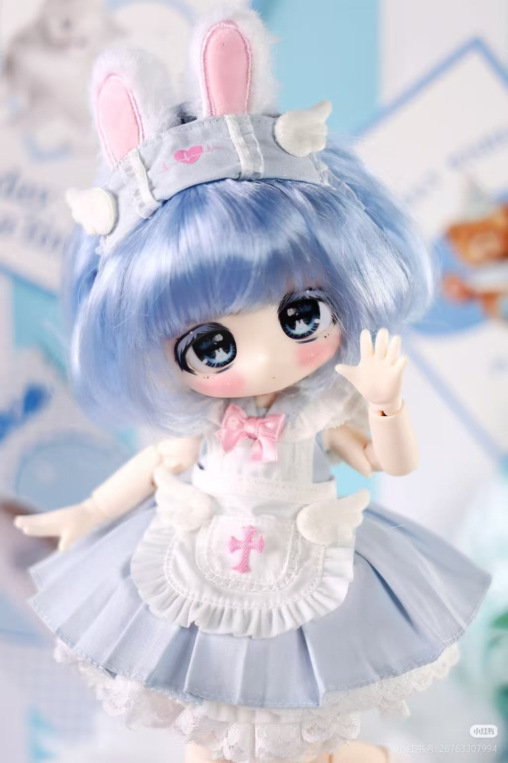 Sweet Velvet Window Display Sea Salt Cheese 10.2In Bjd Dressable Action Figure