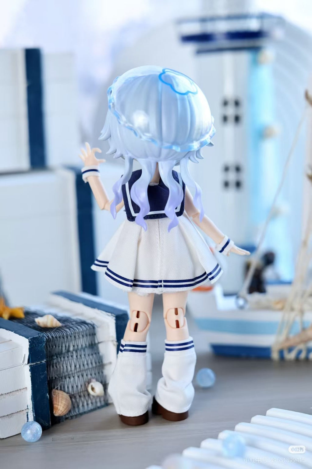 Paopao Jellyfish Island Adventure 23.5cm/9.2In Bjd Doll Dressable Action Figure