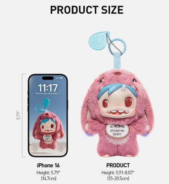 POLAR-MONST BABY COLLECTION SERIES PLUSH PENDANT VER.1 HOT CUTE TOY GIFT