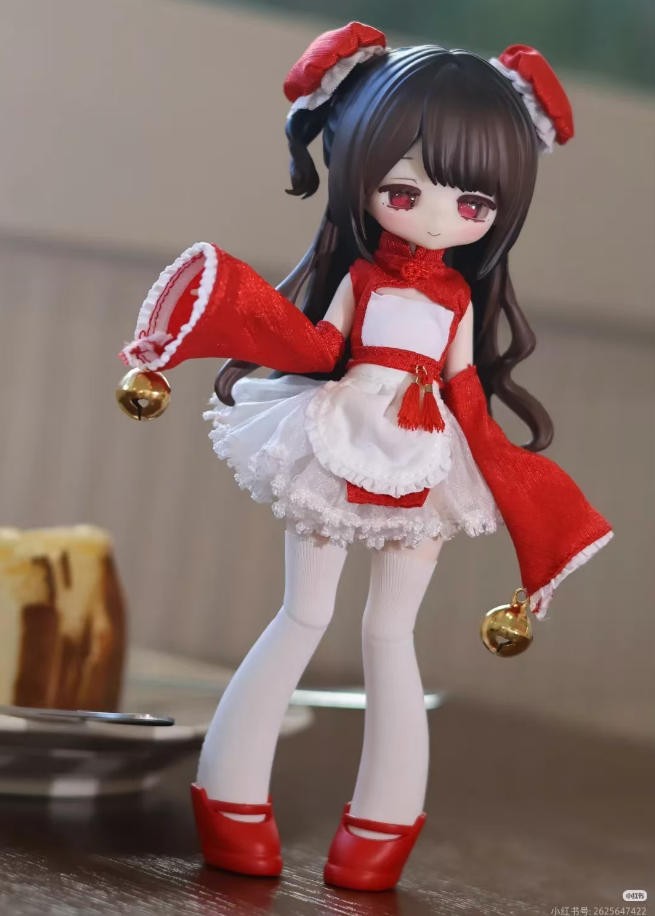In A Box Poetry Zhuo Ancient Girl Asymptomatic 14.5cm/5.7In Bjd Dressable Doll