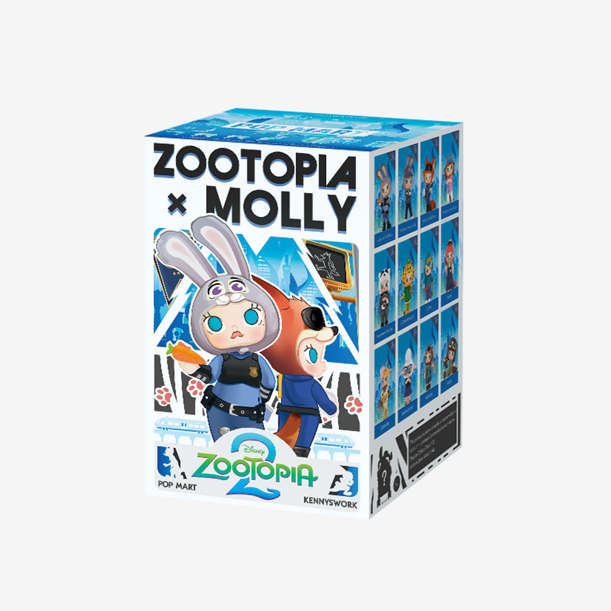 POP MART MOLLY × Zootopia Co-branded Series Figure 2.36-3.94inches Authentic