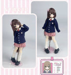 6Pcs MiraLab Shojo Don't Touch My Bangs 23.5cm/9.2In Bjd Dolls Action Figures