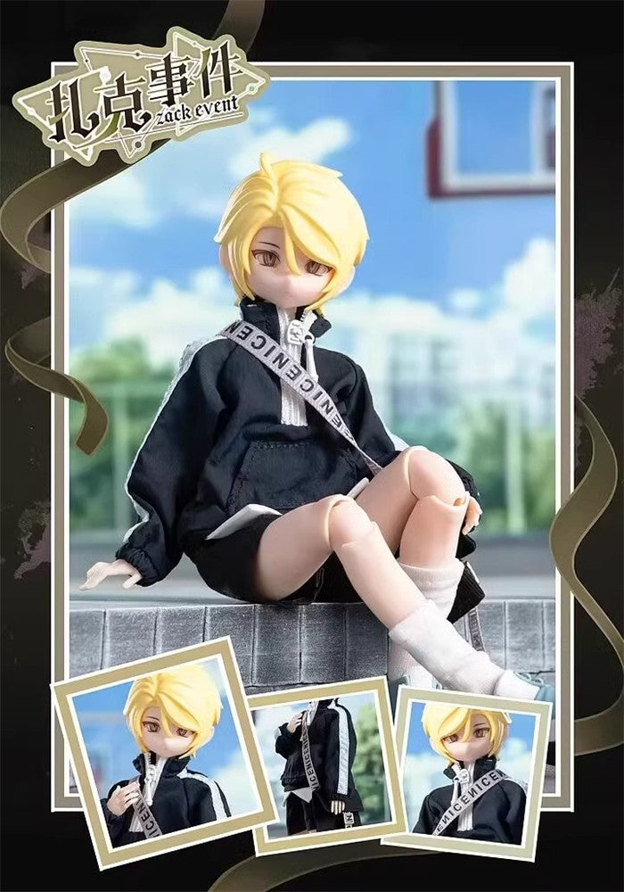 6Pcs Zack Event Series 23cm/9In Bjd Dressable Action Figures Gift In Stock Gift