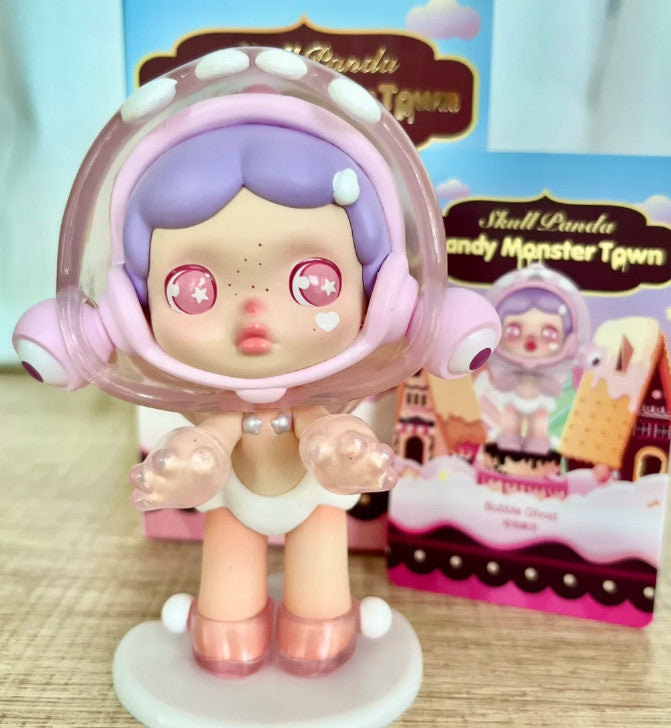 POP MART Skullpanda Candy Monster Town Series Confirmed Blind Box Figure Art Toy