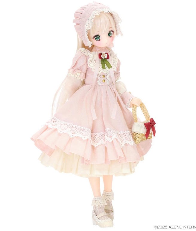 Azone Iris Collect Petit Ruchiru Peach Blossom Ver. 21cm/8.2In 1/6 Full Set Gift