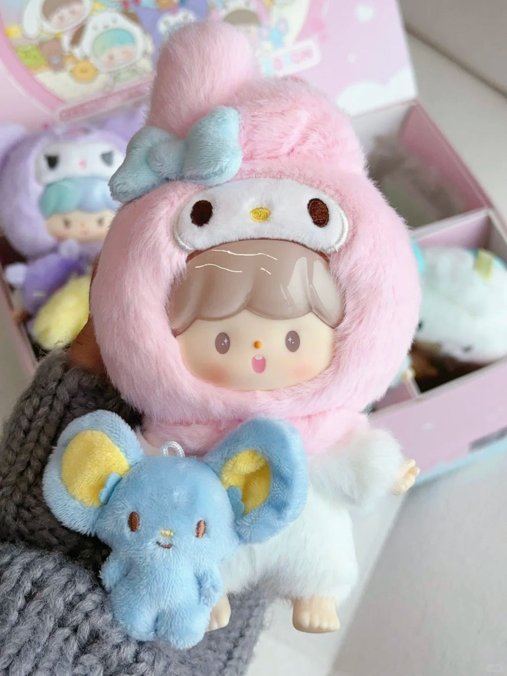 F.UN zZoton Sanrio Love-league Buddies Series Plush Doll Confirmed Blind Box Toy