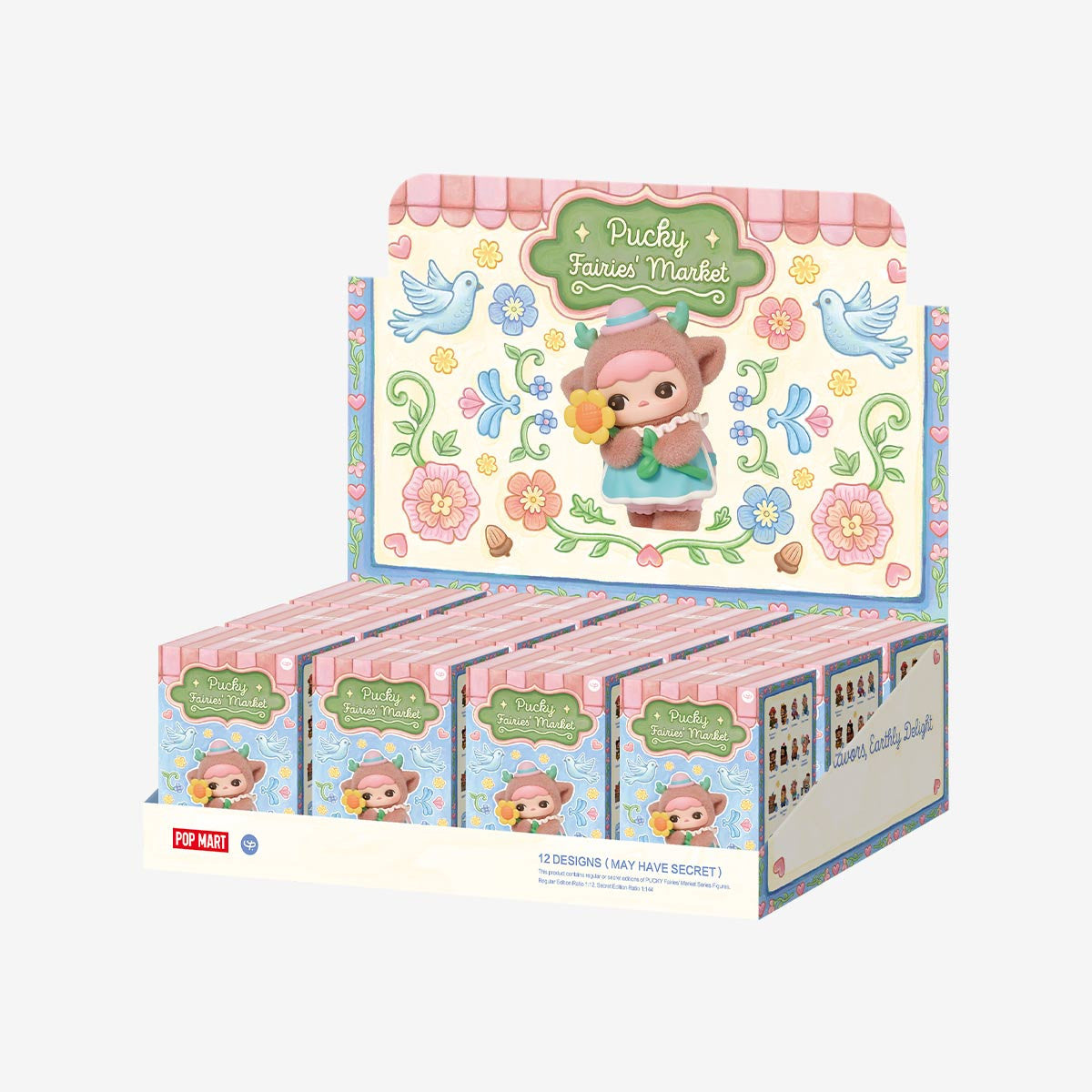 POP MART PUCKY Fairies' Market Series Figures 1.97-3.54inches Authentic