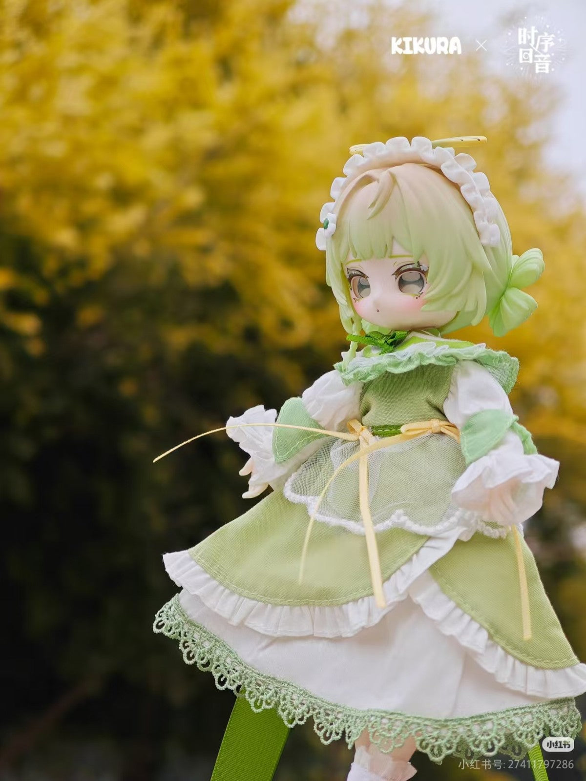 Wowloi Kikura Solar Terms Plum Spirit 17.8cm/7In Bjd Dressable Action Figure