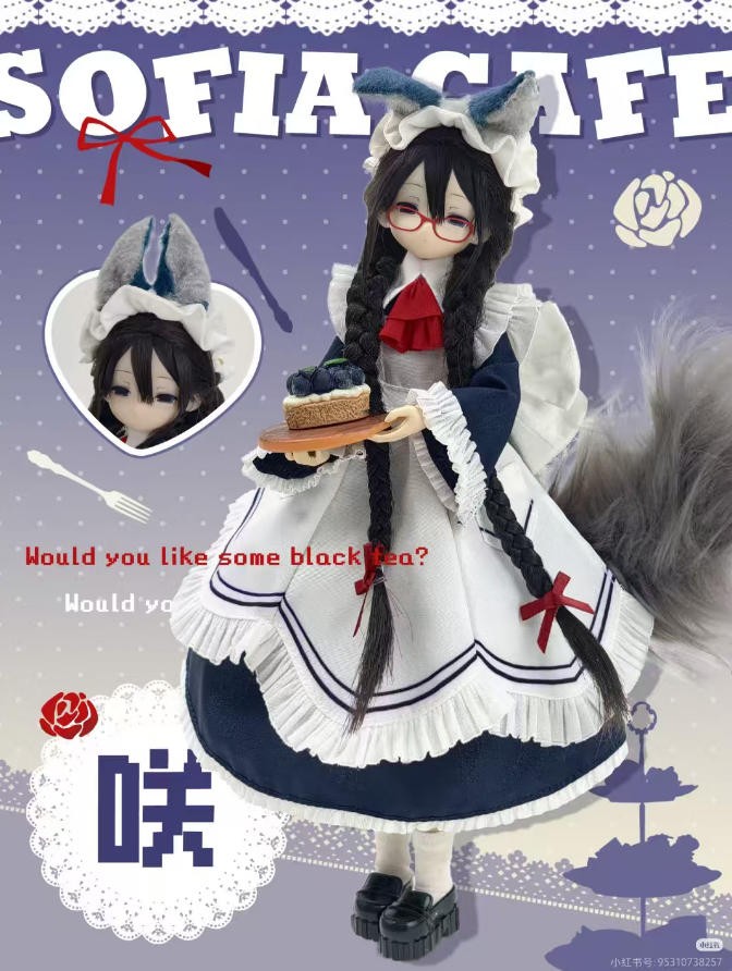 Magical Girl Series 8.6In Bjd Dressable Doll Lovely Action Figure Gift In Stock