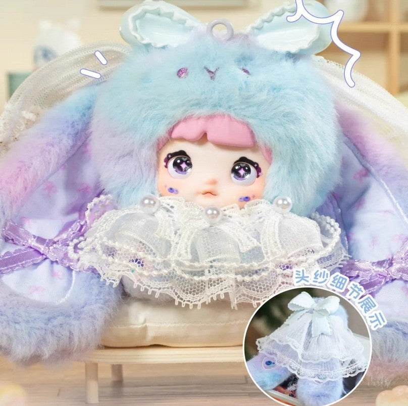 Nommi Baby Sweetheart Bunny Confirmed 10cm/3.9in Plush Pendant Action Figure