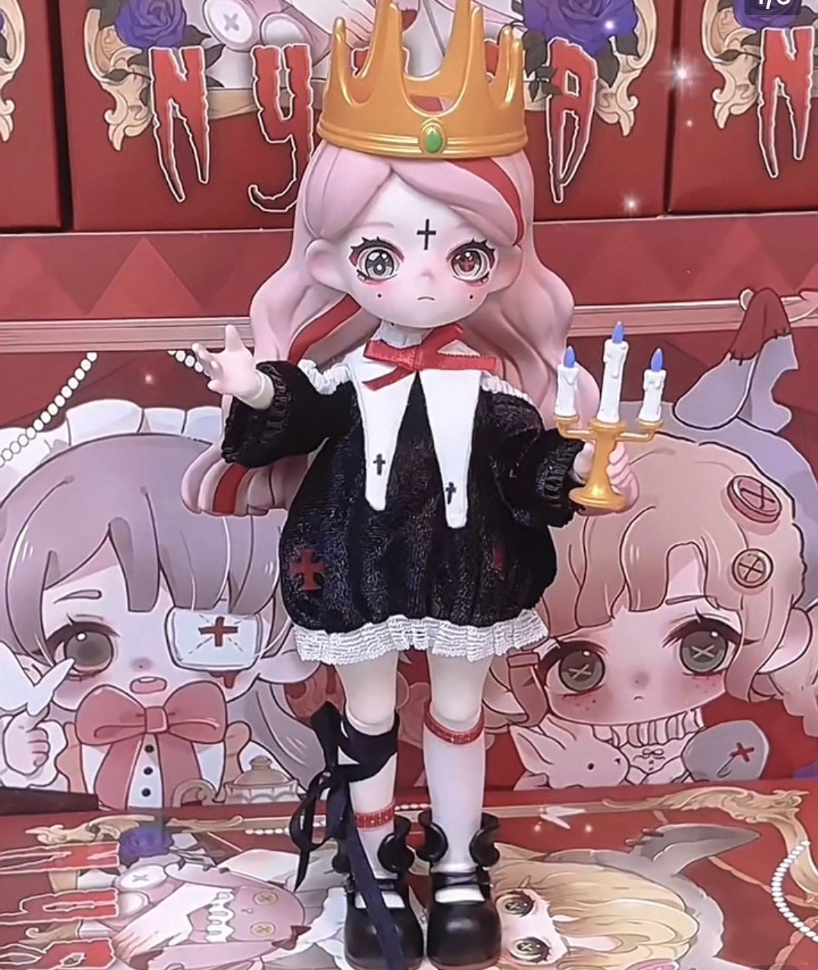 Nyssa izarre Nightmare Series Confirmed BJD Doll Blind Box Figure Toy Art Toy