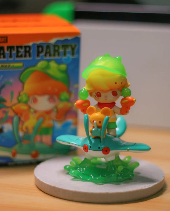 POP MART Water Party Series Confirmed Blind Box Figure Toy HOT Gift  Authentic