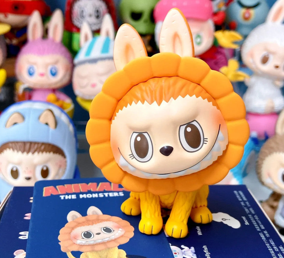 POP MART Labubu Animals The Monsters Series Blind Box Confirmed Figure Toys Gift