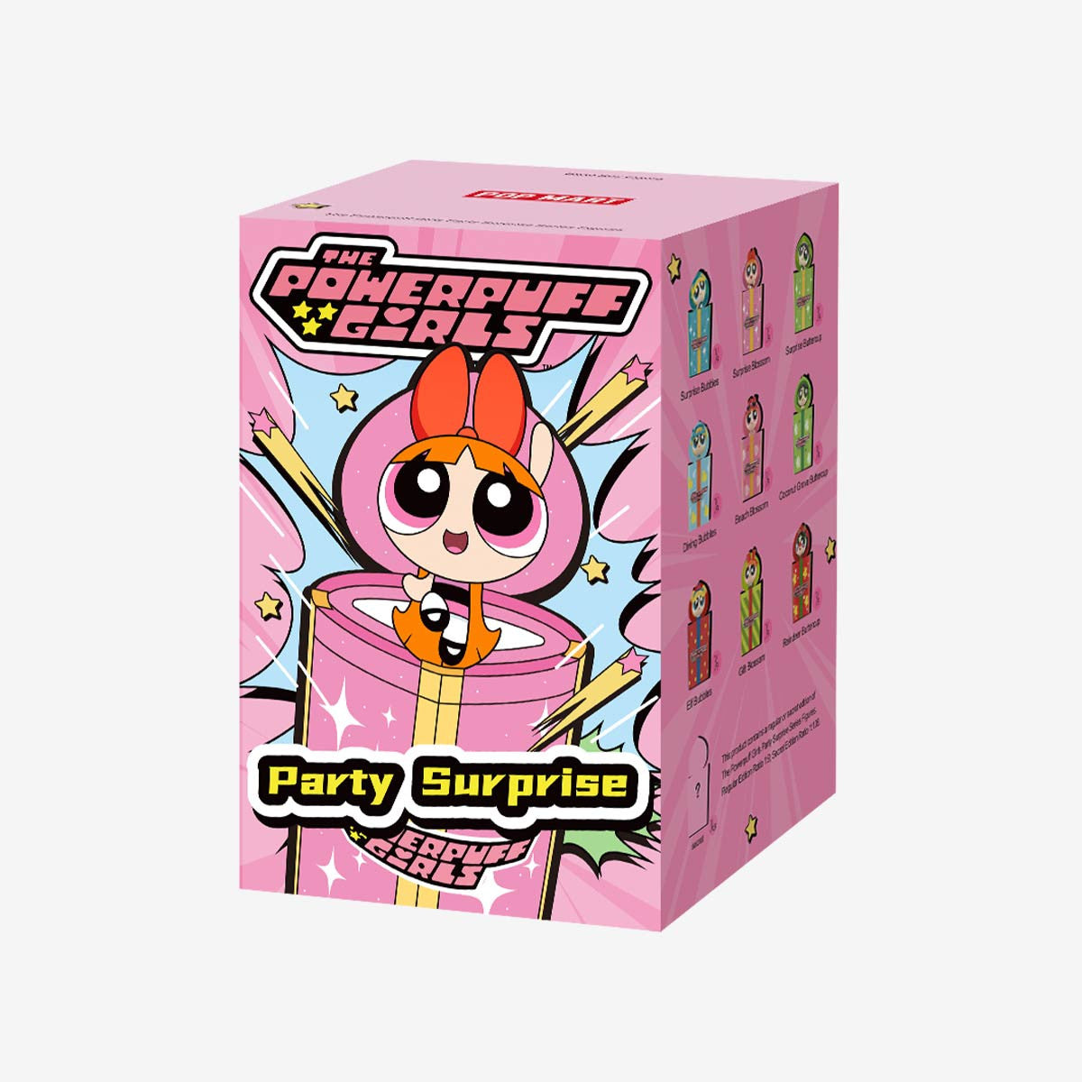 POP MART The Powerpuff Girls Party Surprise Series Figures 2.76*2.56inches