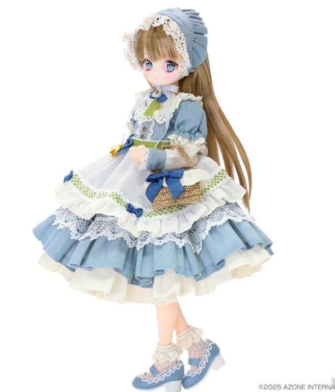 Azone Iris Collect Petit Ruchiru Blue Myosotis Ver. 21cm/8.2In 1/6 Full Set Gift