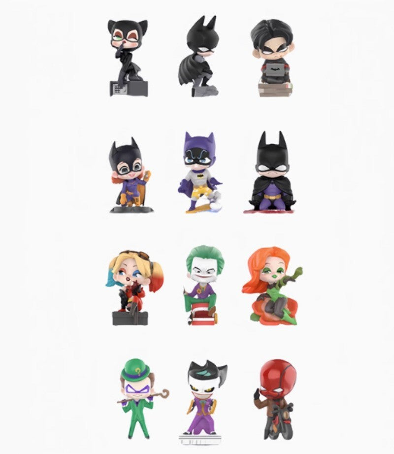 POP MART DC CITY GOTHAM Series Blind Box Confirmed Figures Hot Toys Kid Gift