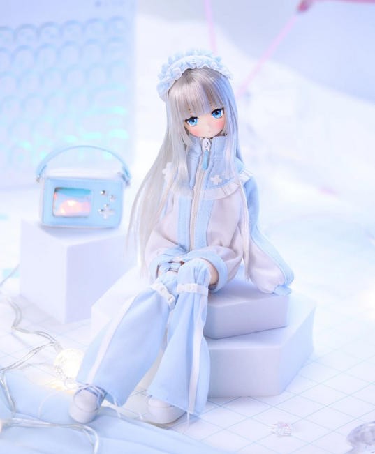 Pre-Order Azone Angelic Girl Mizuiro Angel Ver 21.5cm/8.4" 1/6 Bjd Official Gift