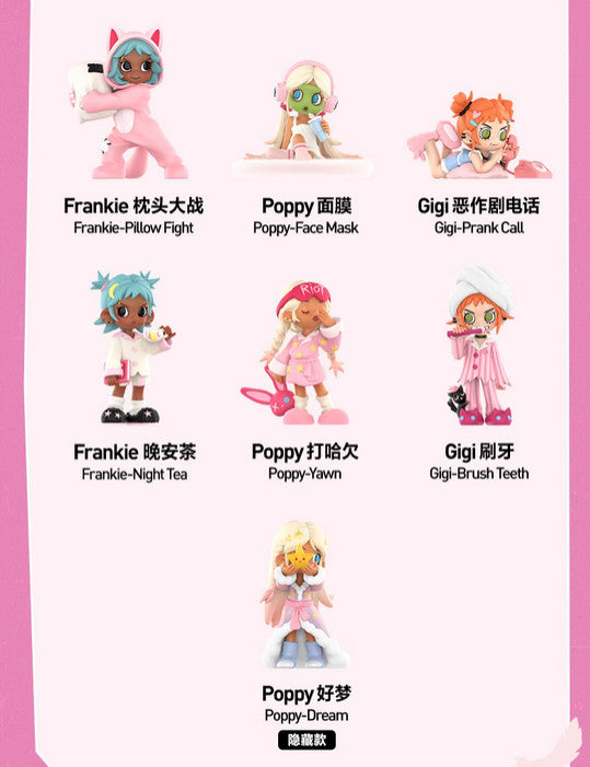 Authentic Lil Peach Riot Sleep Over Series Blind Box Confirmed Toy New 2025