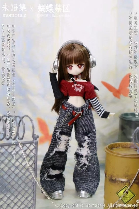 Momotale Butterfly Exclusion Zone Mjd Bjd Dressable Action Figure Graduation