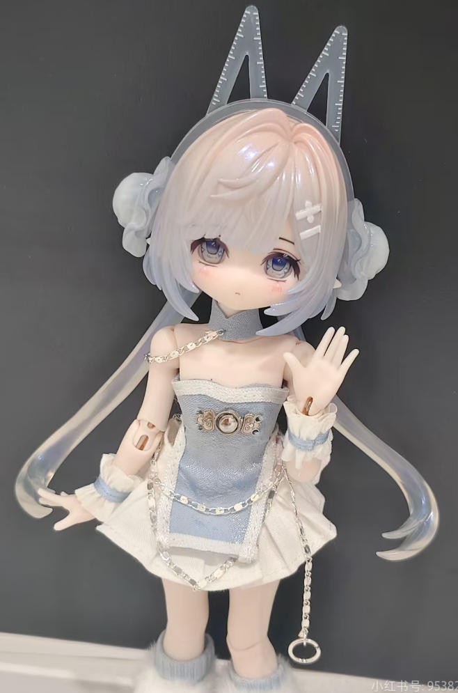 Come4Free Chi Su Academic Draw Lots Spirit 19cm/7.4" Bjd Dressable Action Figure