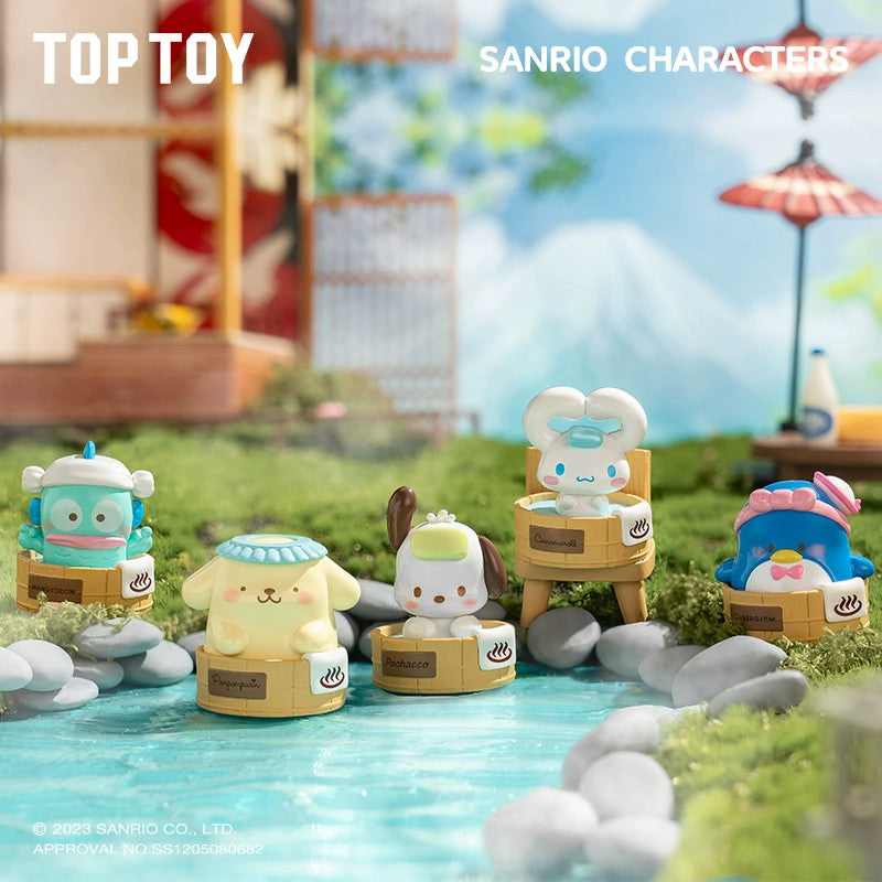 TOPTOY Sanrio Kuromi Mini Hot Spring Series Blind Box Authentic Hot Toy Gift