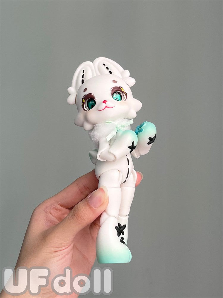 Ufdoll Lettuce Bjd Uma Beast 17.5cm/6.8In 1/12 Scale Lovely Action Figure Gift