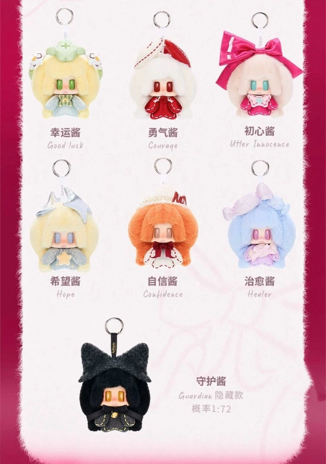Fortune Comes To You Series Plush Doll Blind Box Figures Toys New Gift Pandent