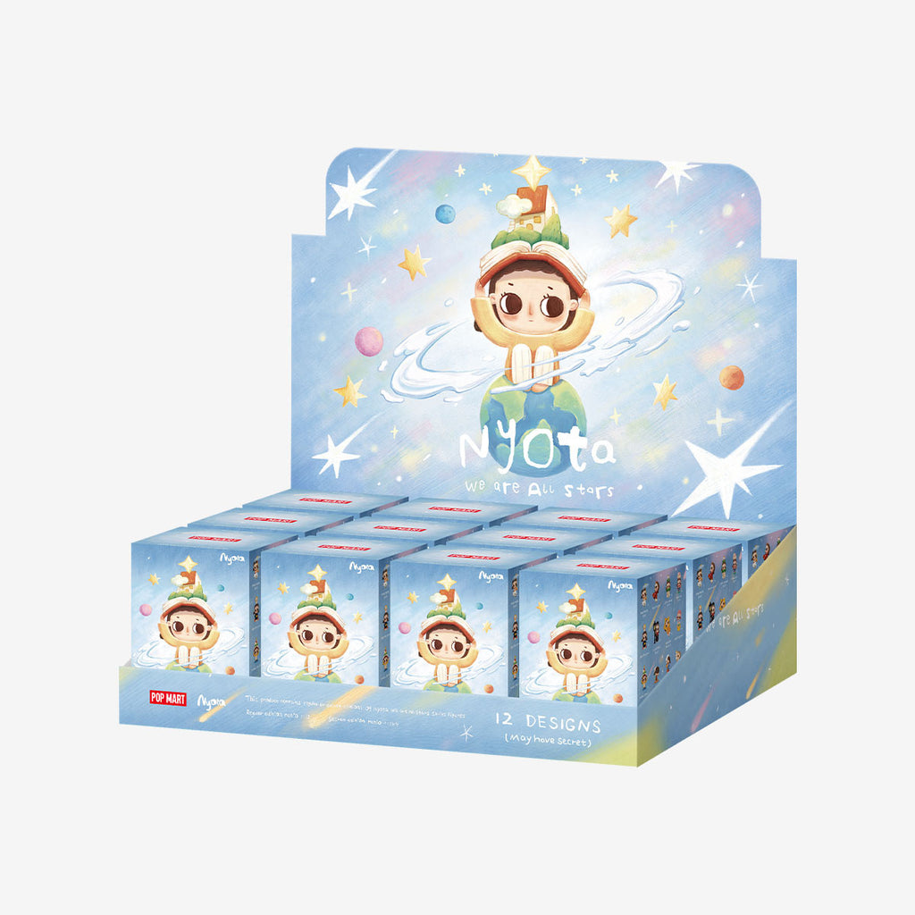 POP MART Nyota We are All Stars Series Figures 2.36-3.54inches Authentic