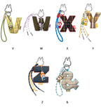 POP MART THE MONSTERS Pin for Love Series- Letter Pendant Blind Box (N-Z)