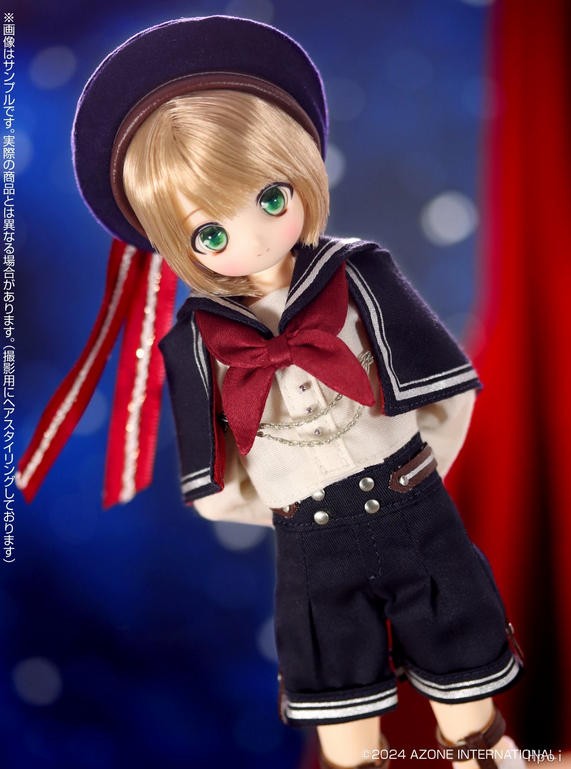 Azone Hal Rise To The Star Twilight Navy Ver. 8.2In Bjd Lovely 1/6 Full Set Gift