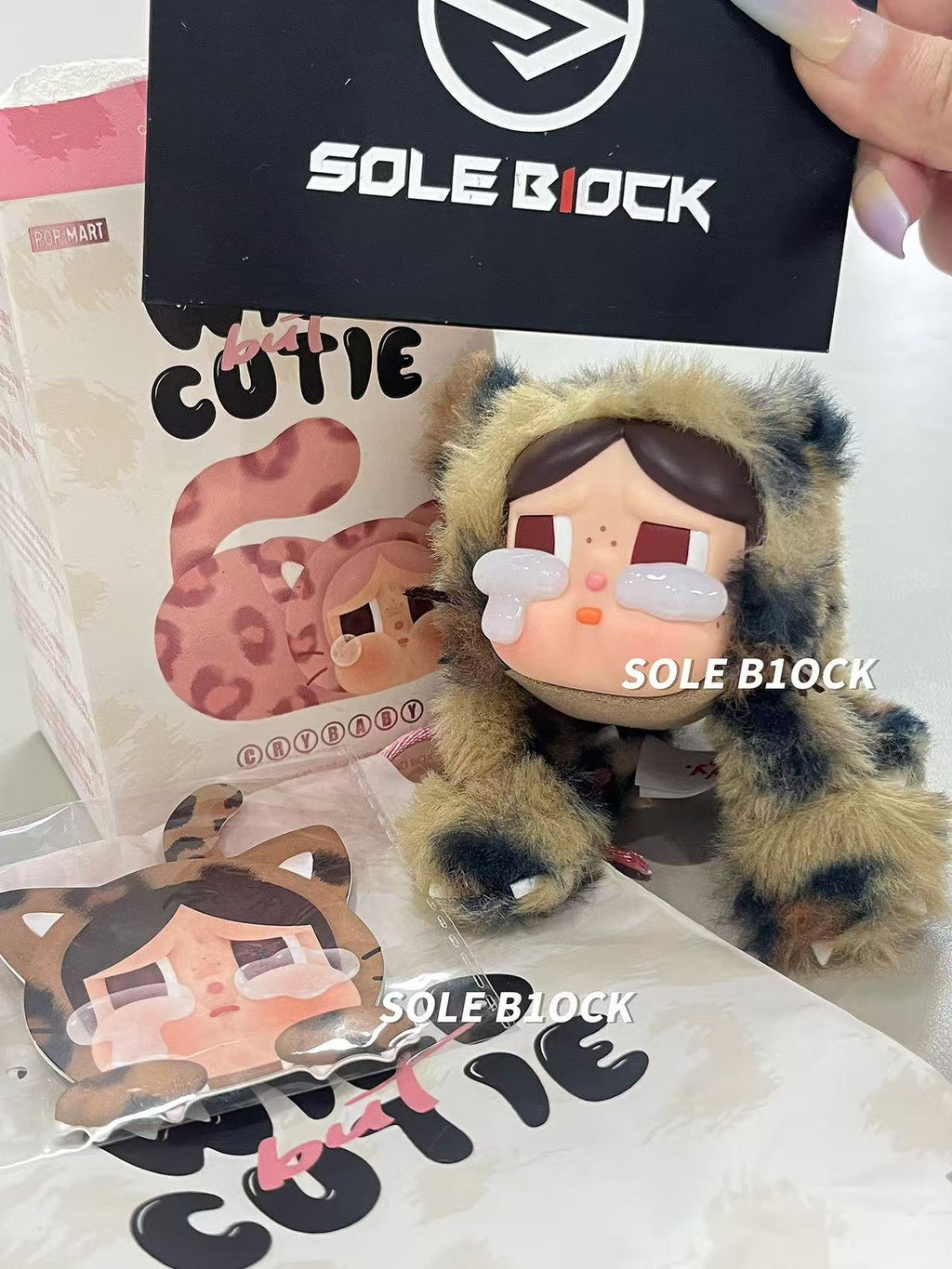 POP MART CRYBABY Wild but Cutie Series - Vinyl Plush Pendant Blind Box