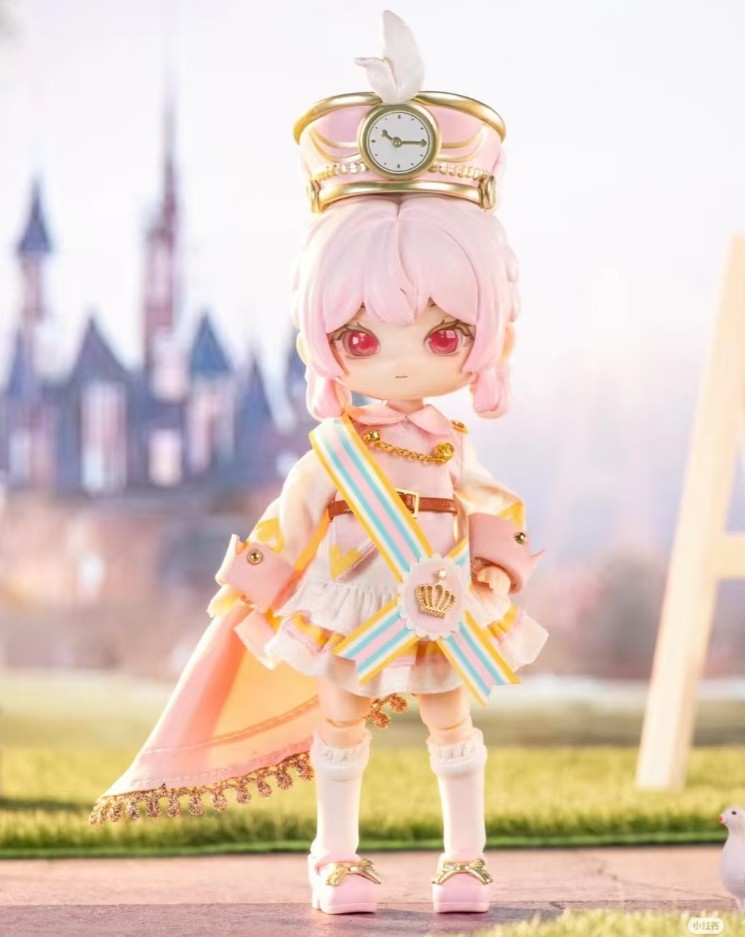 Simontoys Liroro Nutcracker Bjd Doll Dressable Hang Card Limited Action Figure
