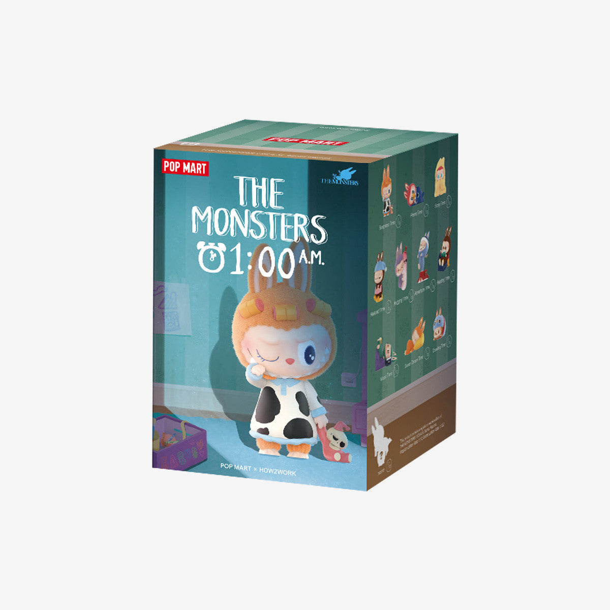 POP MART LABUBU THE MONSTERS 1:00 A.M. Series Figures Authentic Hot Toy Gift