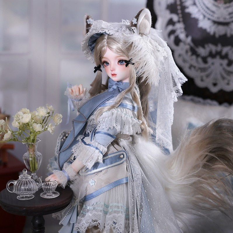 Gem Luna The Cat Wishes 17.9" Bjd Full Set Action Figure Official Gift