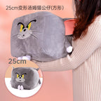 Cute Funny Tom and Jerry Waffle Bowling Ball Squashed Etc Plush Doll