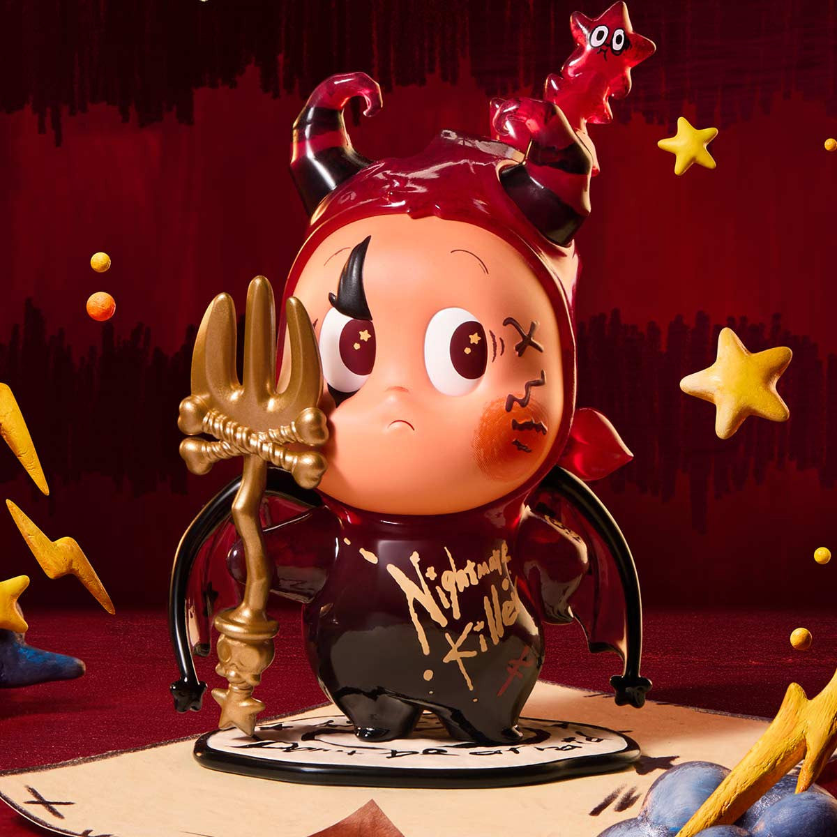 POP MART Twinkle Twinkle Little Devil Star Figure 2.44*3.35inches