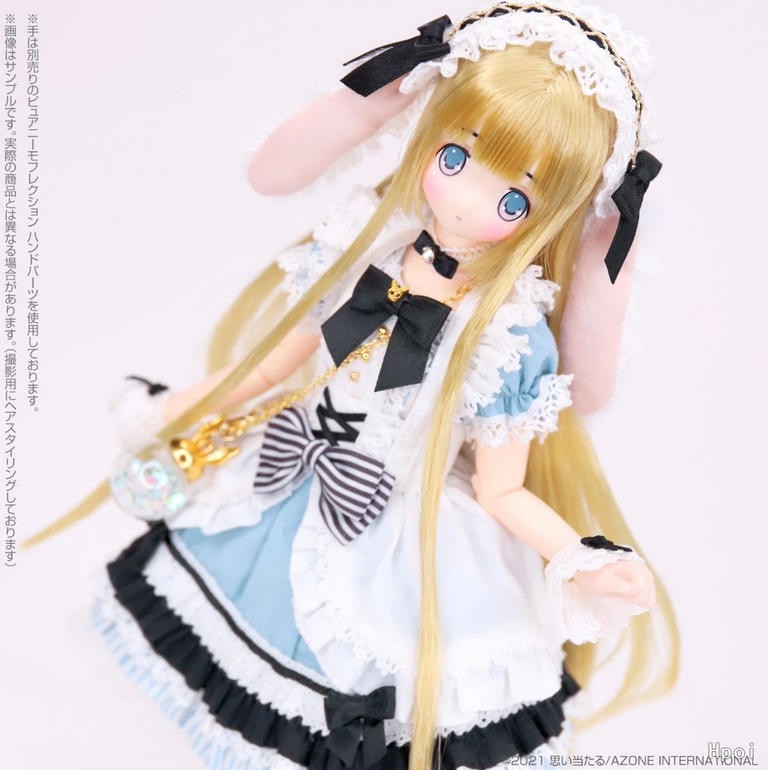 Azone Star Ex☆Cute Sprinkles Moon Rabbit Raili 1/6 Lovely Bjd Action Figure Gift