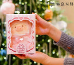 Toyzero Bunny Lulu The Piggy Pink Rabbit 23cm/9" Christmas Doll Gift