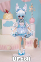 6Pcs Ufdoll Mini Drink 27cm/10.6In Bjd Doll Dressable Action Figure