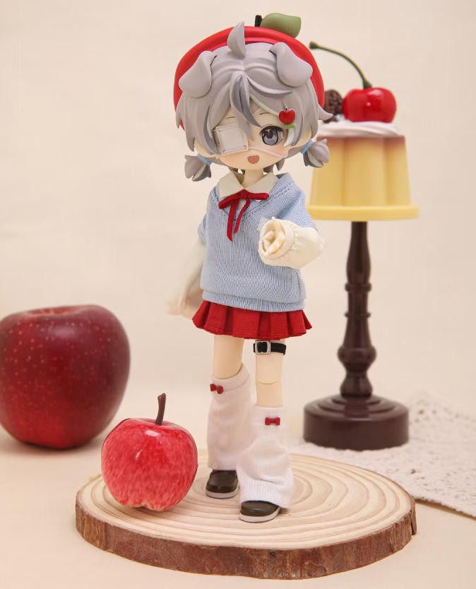7Pcs Fruit Hard Candy Research Institute Bjd Dressable Action Figures In Stock