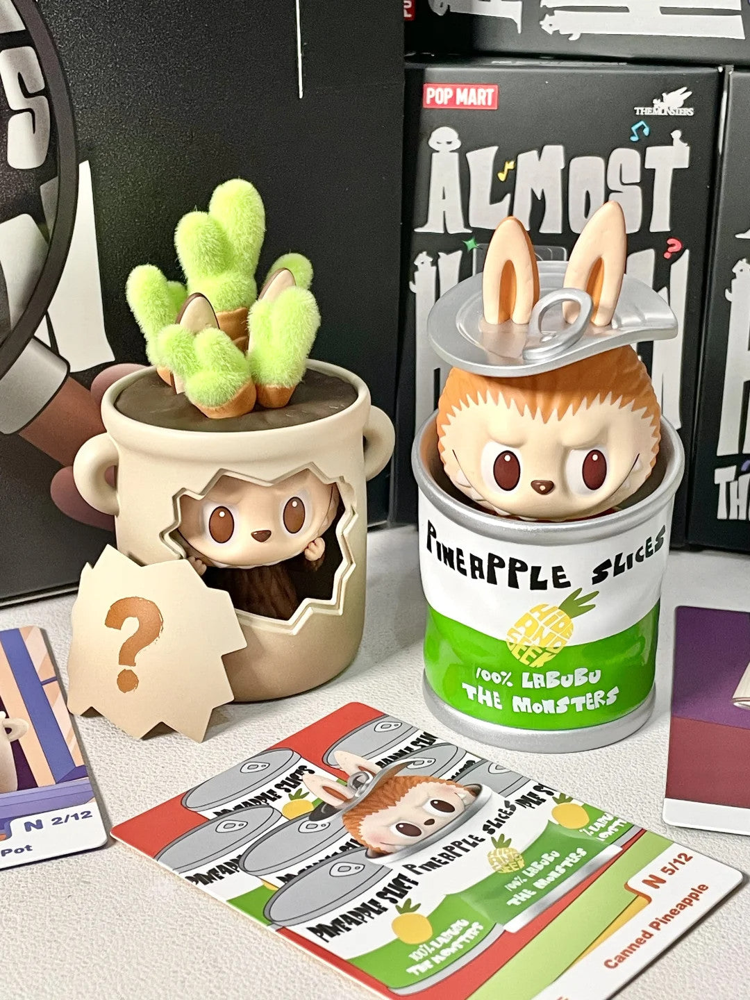 POPMART Labubu The Monsters Almost Hidden Series Confirmed Blind Box Figure Toy
