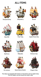 POP MART One Piece - The Grand Line Series Vehicles Authentic 2.09-3.7inches