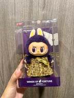 Authentic  WINGS OF FORTUNE Figures Toy Vinyl Plush Hanging Card Doll