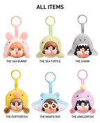 POP MART CRYBABY Cry Me An Ocean Series Vinyl Plush Pendant Blind Box Authentic