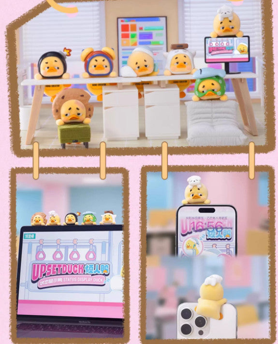 Upsetduck Status Display Duck Series Blind Box Confirmed Figure Art Toy Hot Gift