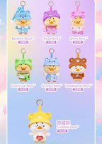 Pocket Upsetduck Bedtime Bear Be Rainbow Duck 5.9In Plush Pendant Gift In Stock
